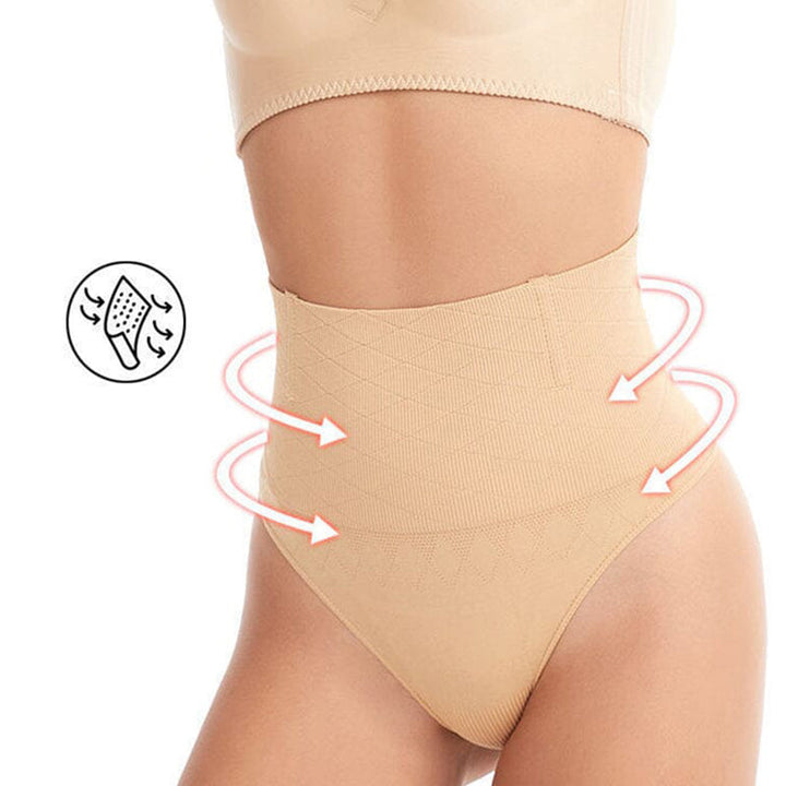 Opplev usynlig shaping og magekontroll med denne komfortable thongen for damer.