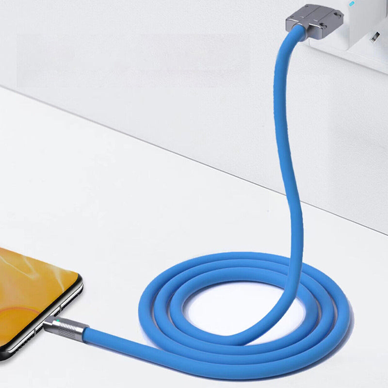 Hurtigladerkabel Type-C til Lightning for rask og effektiv mobillading.