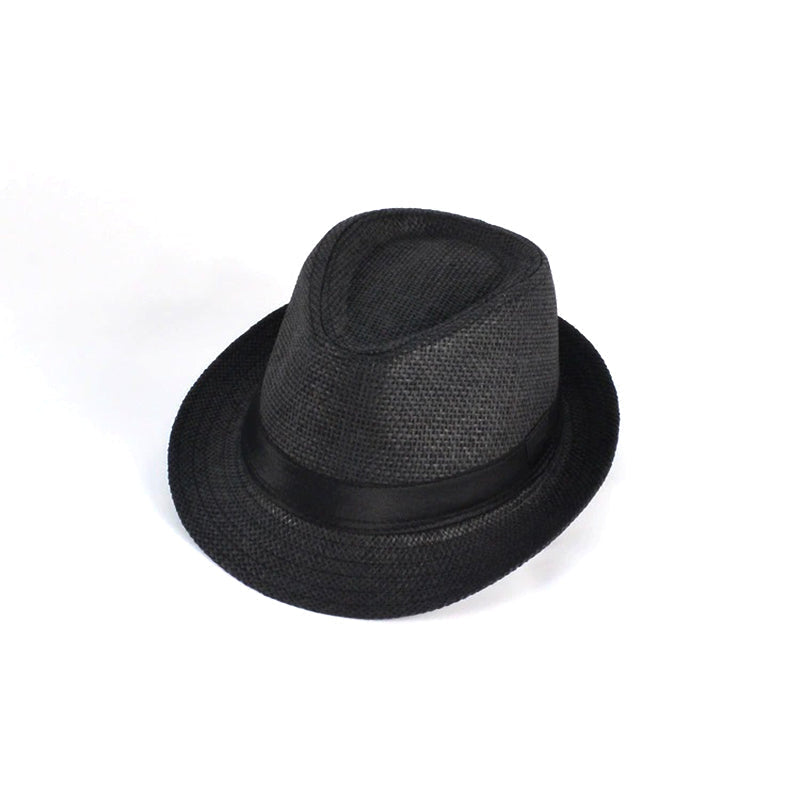 Solid panama solhatt, slitesterk og UV-beskyttende. Perfekt for aktive sommerdager.