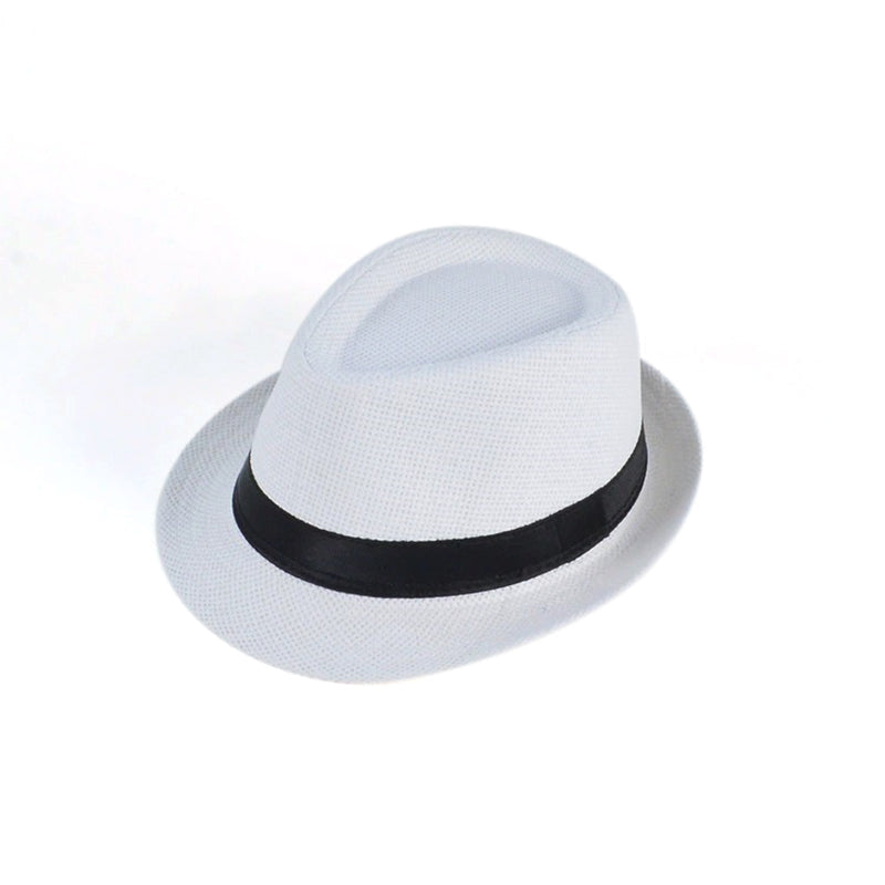 Funksjonell panama solhatt, perfekt tilbehør for strand og basseng. UPF 50+ beskyttelse.