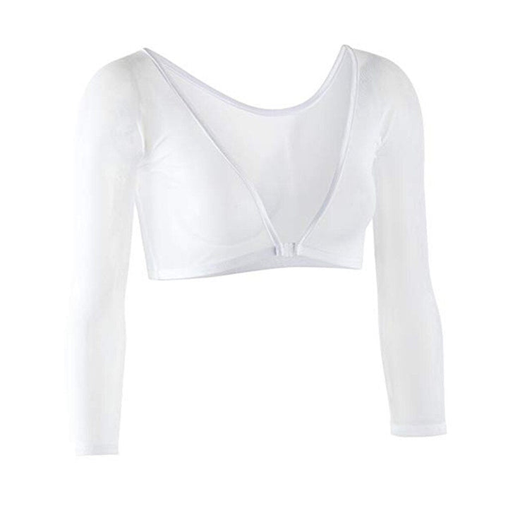 Kvinnelig sømløs armformer designet for å gi glatte og tonede armer. Essensielt shapewear for selvtillit.