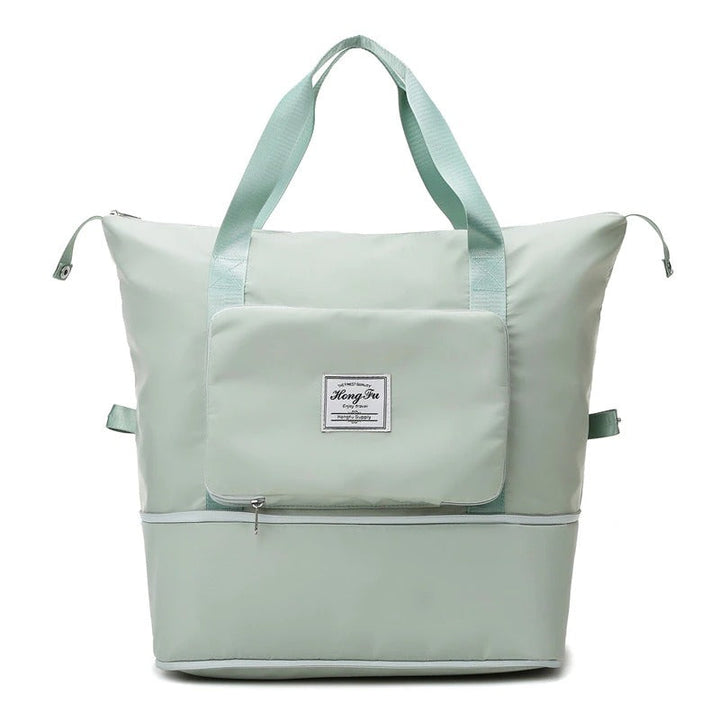 Elegant unisex treningsbag og håndbagasje. Perfekt for aktive helger med sin smarte organisering. [[lstfy-media:5]]
