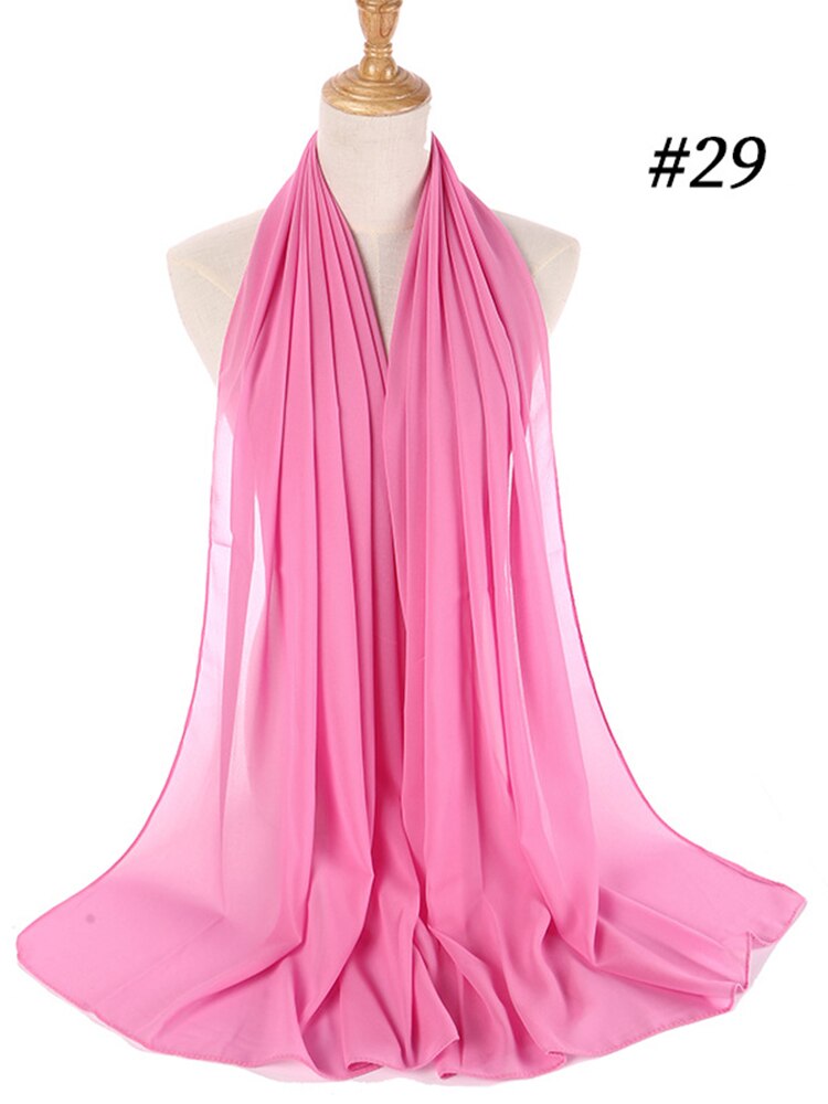Allsidig chiffon hodeplagg, elegant og lett å matche.