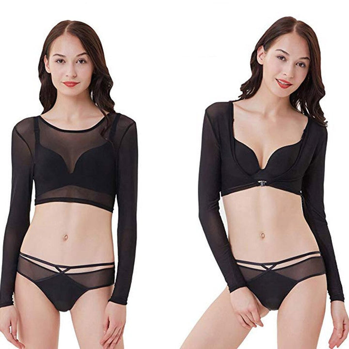Kvinner shapewear armformer. Formende topp gir glatte og tonede armer, perfekt for et slankere utseende.