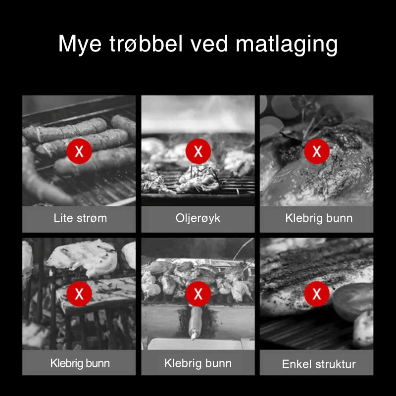 Elegant rund stekepanne i non-stick design, gjør matlaging til en glede og en flott gaveidé.