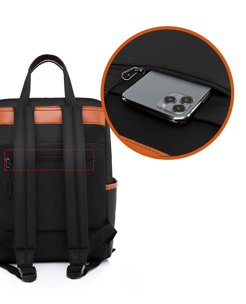 Smart tyverisikker reiseryggsekk unisex, Oxford materiale, ideell for hverdagsbruk.