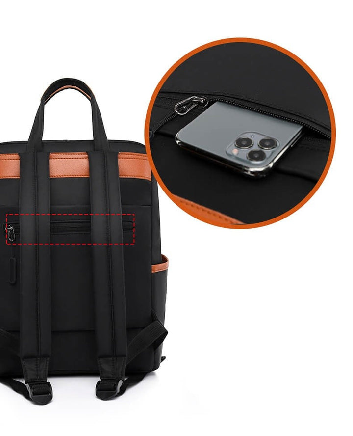 Smart tyverisikker reiseryggsekk unisex, Oxford materiale, ideell for hverdagsbruk.
