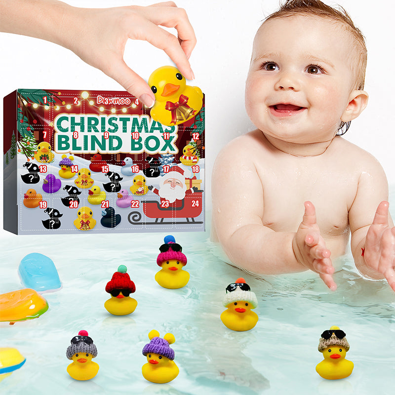 Adventskalender for de minste. Hver dag en ny gummiand. En spennende julekalender.
