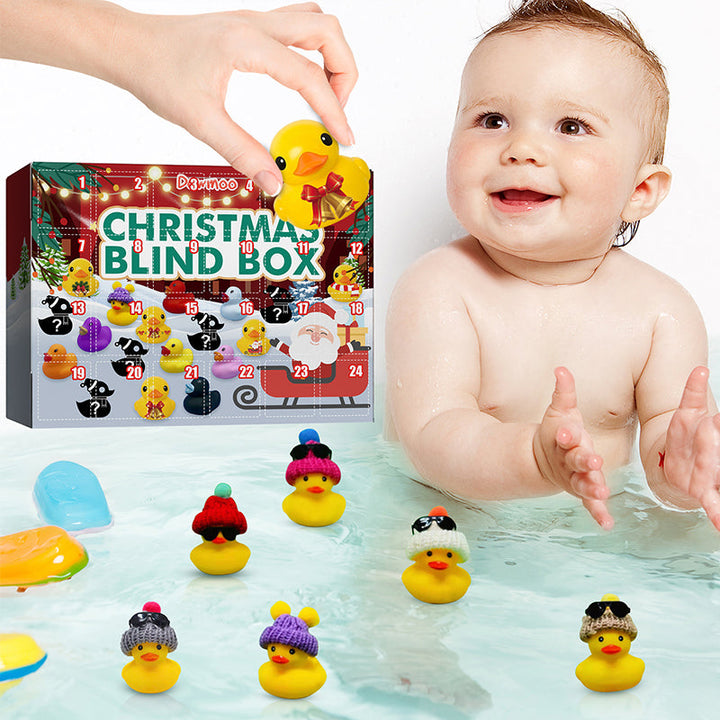 Adventskalender for de minste. Hver dag en ny gummiand. En spennende julekalender.