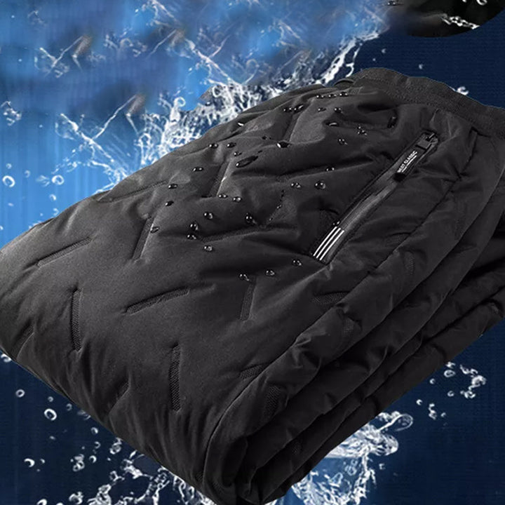 Slitesterk vinter fleecebukse for menn. Varm og komfortabel herrebukse i polyester, perfekt for sport og aktive dager.