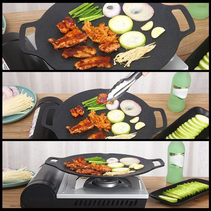 Høykvalitets rund stekepanne med non-stick belegg, et must for ethvert moderne kjøkken.