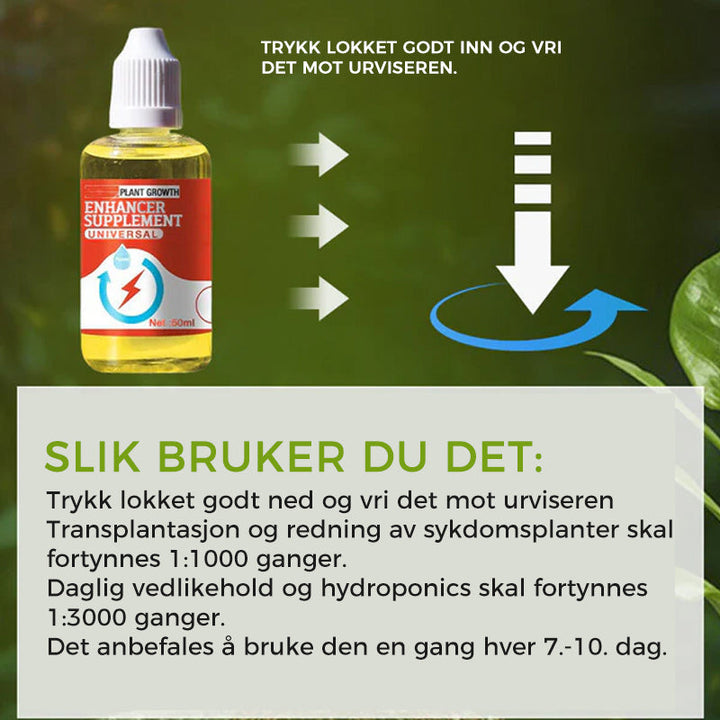 Forbedre hagen din med denne planteforsterkeren for optimal rotvekst og frodige planter.