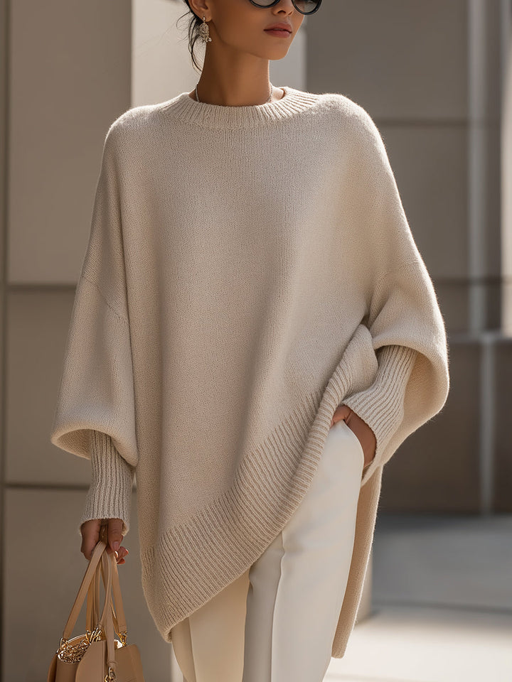 Dame oversized genser topp for komfortabel hverdagsstil.
