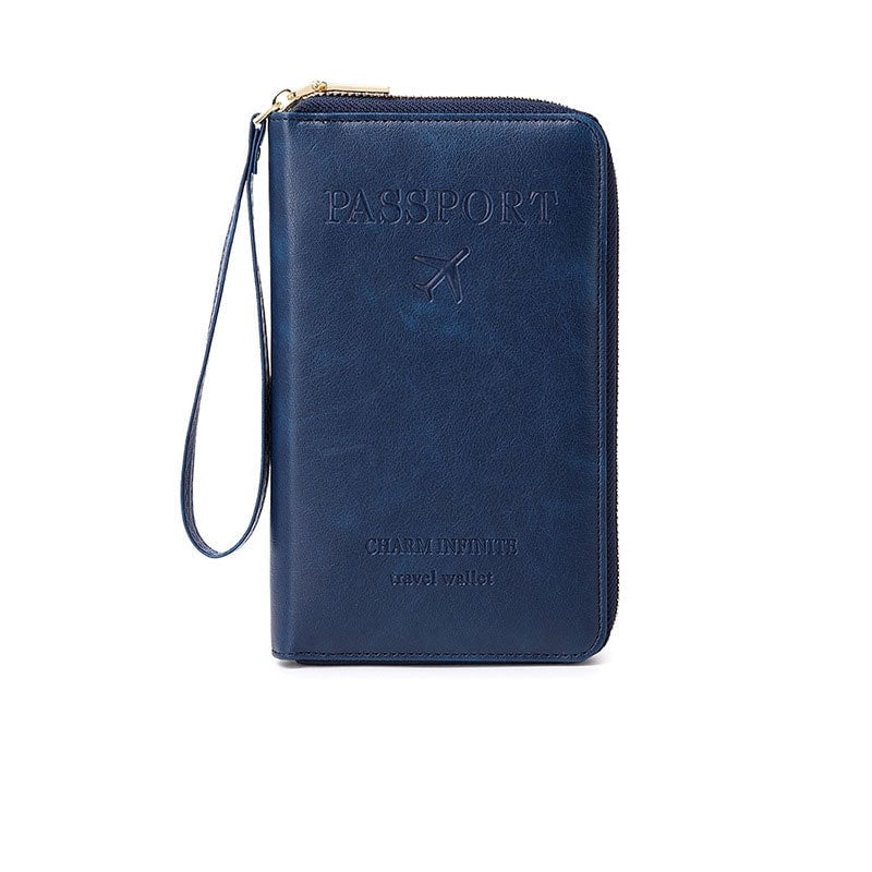 Slank design: Unisex RFID passlommebok som lett passer i jakkelommen.