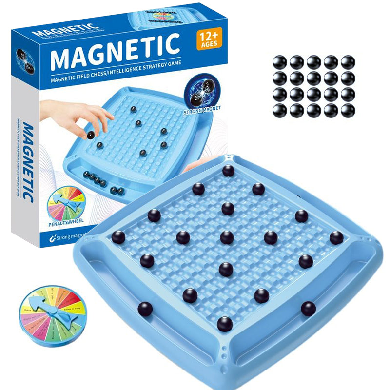 Magnetisk strategispill, sjakk for hele familien.