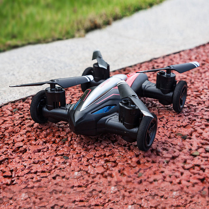 Flyvende og kjørende drone: En fjernstyrt to-i-ett leke som mestrer både luft og bakke. Perfekt for barn.