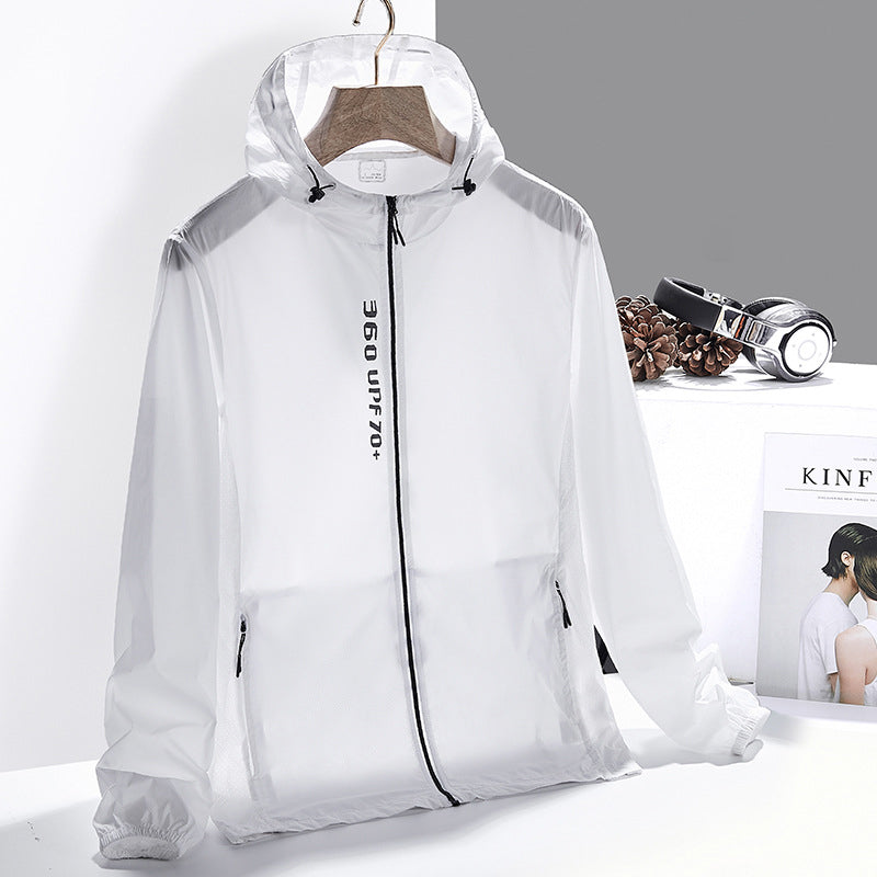 Lett fritidsjakke unisex, pustende og hurtigtørkende for sommerdager.