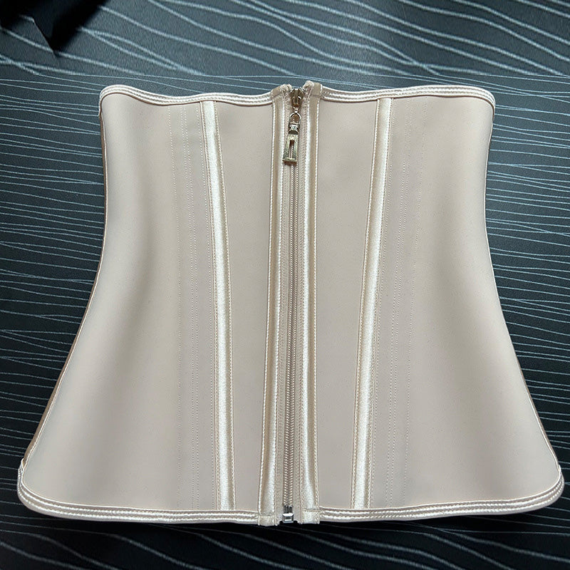 Komfortabelt formgivende undertøy: Body shaper tank top for kvinner med glidelås og slankende effekt.