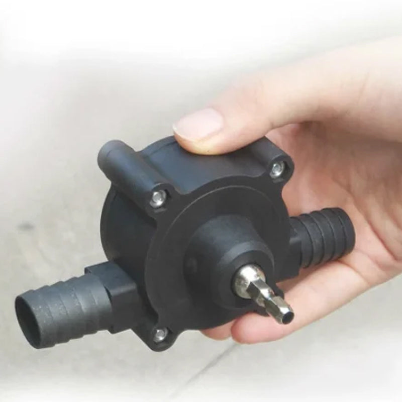 Effektiv selvfyllende overføringspumpe; spar tid på væskehåndtering med denne borepumpen. Portabel og rask.
