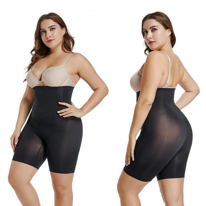 Kvinner forming-shorts med rumpe-løft, høy midje og slankende effekt for en flott figur.