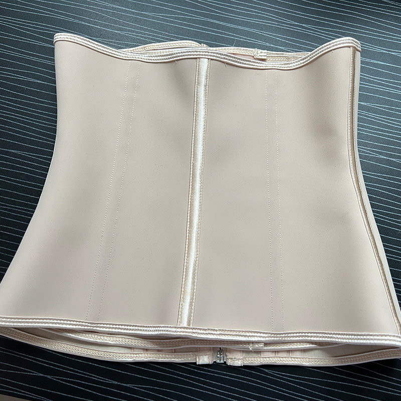 Kroppsformende shapewear tank top for kvinner. Midjetrener med glidelås for en glatt silhuett.