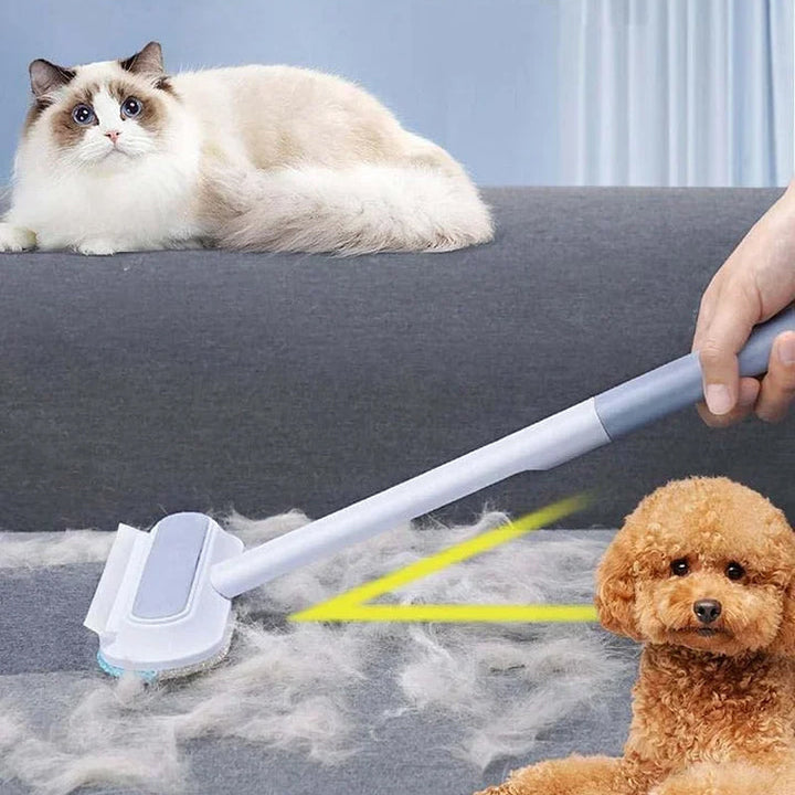 Multifunksjonell kjæledyrhårfjerner. Effektiv pelsfjerner for hund og katt hår fra klær, møbler, hjem.