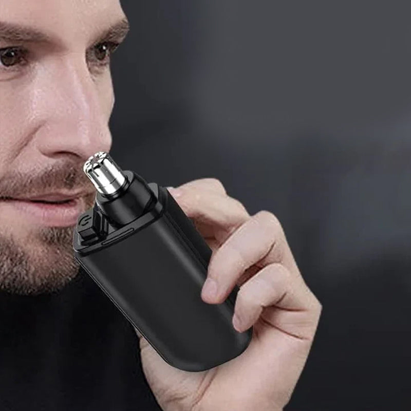 Unisex nesehårtrimmer: Bærbar, smertefri presisjon for nese-, øre- og øyenbrynshårfjerning.