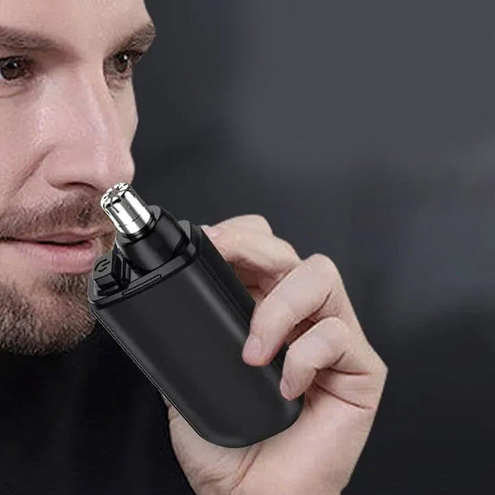 Unisex nesehårtrimmer: Bærbar, smertefri presisjon for nese-, øre- og øyenbrynshårfjerning.