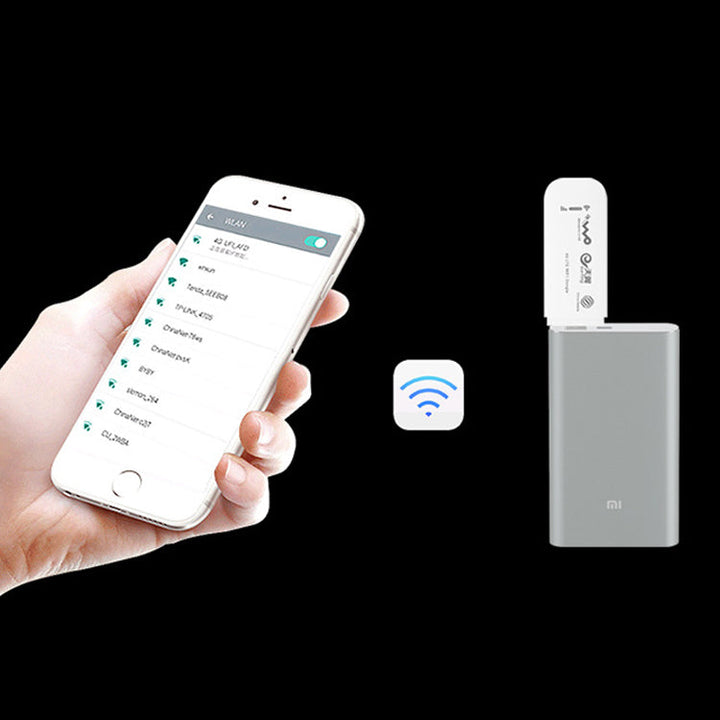 Kompakt USB WiFi dongle for stabil 4G hotspot og enkelt trådløst nettverk overalt, lett å ta med.