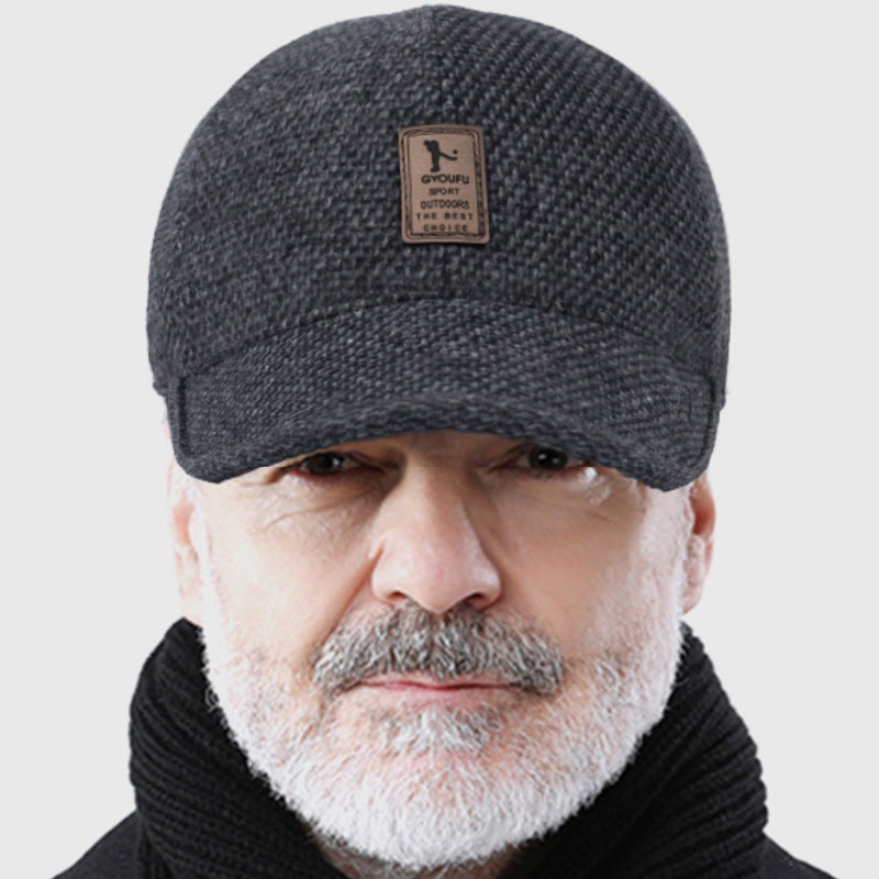 Allsidig unisex ullfilt caps med øreklaffer. Optimalt vintertilbehør for utendørsaktiviteter. [[lstfy-media:6]]