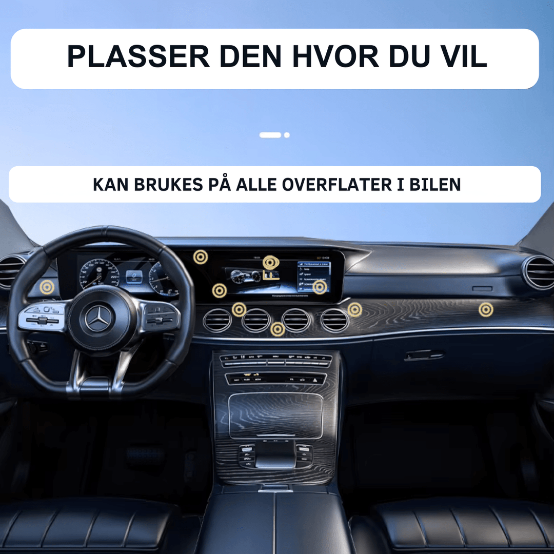 Elegant og funksjonelt MagHold Pro magnetisk telefonfeste, kompatibelt med alle mobiler.