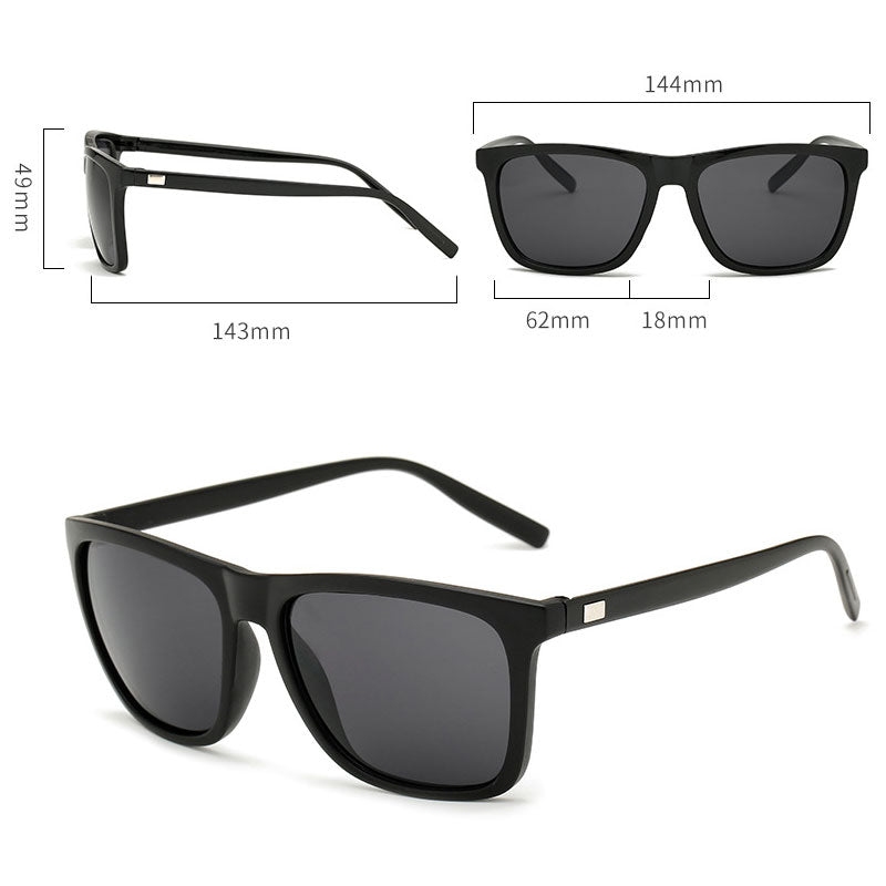 Motebevisste unisex solbriller med UV400 for optimal øyebeskyttelse og stil.