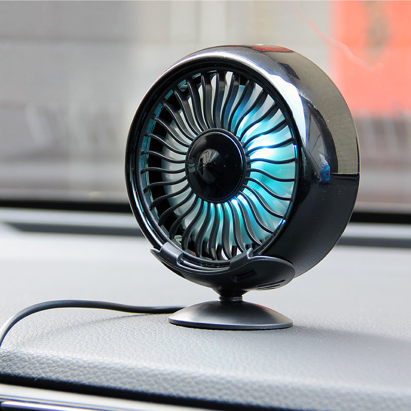 Liten mini-USB-vifte for hjemmekontor og personlig kjøling, ideell for sommer. Lett å flytte.