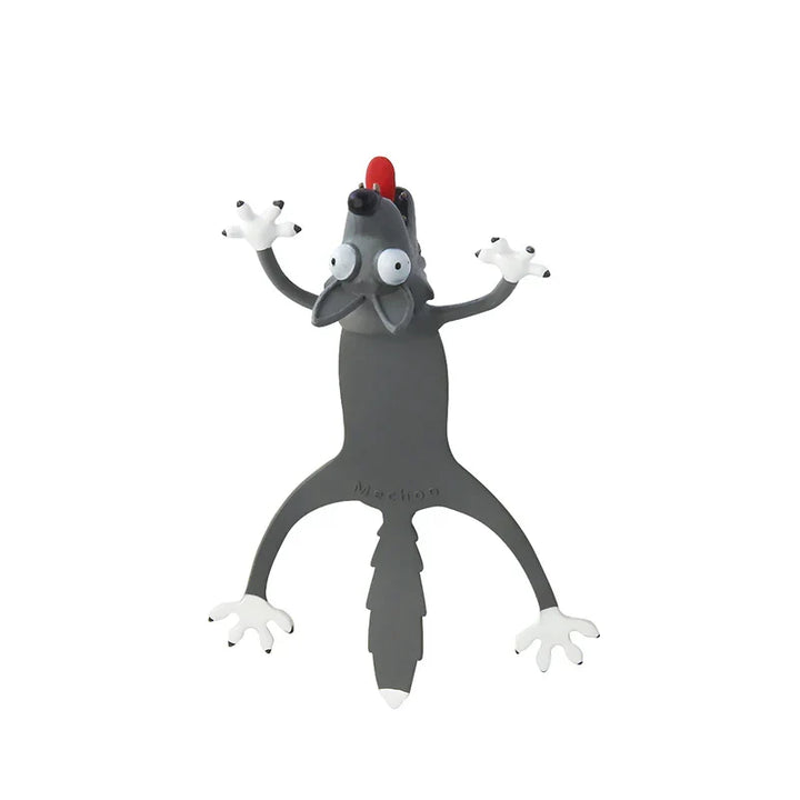 Spennende 3D gekko bokmerke i PVC, vekker lesegleden hos barn og voksne.