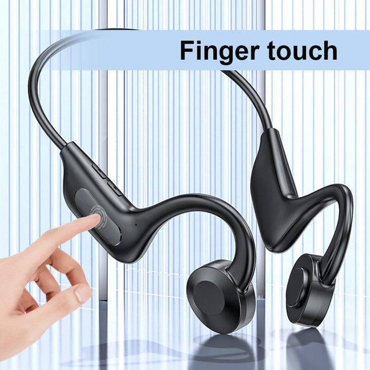 Trådløse bone conduction hodetelefoner med lang batteritid. For alle dine sportsaktiviteter.