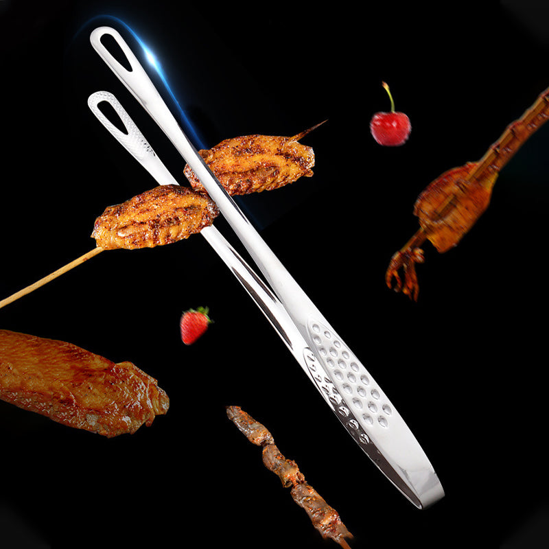 Grilltang i rustfritt stål for hjemmekokken, et praktisk redskap for all matlaging.