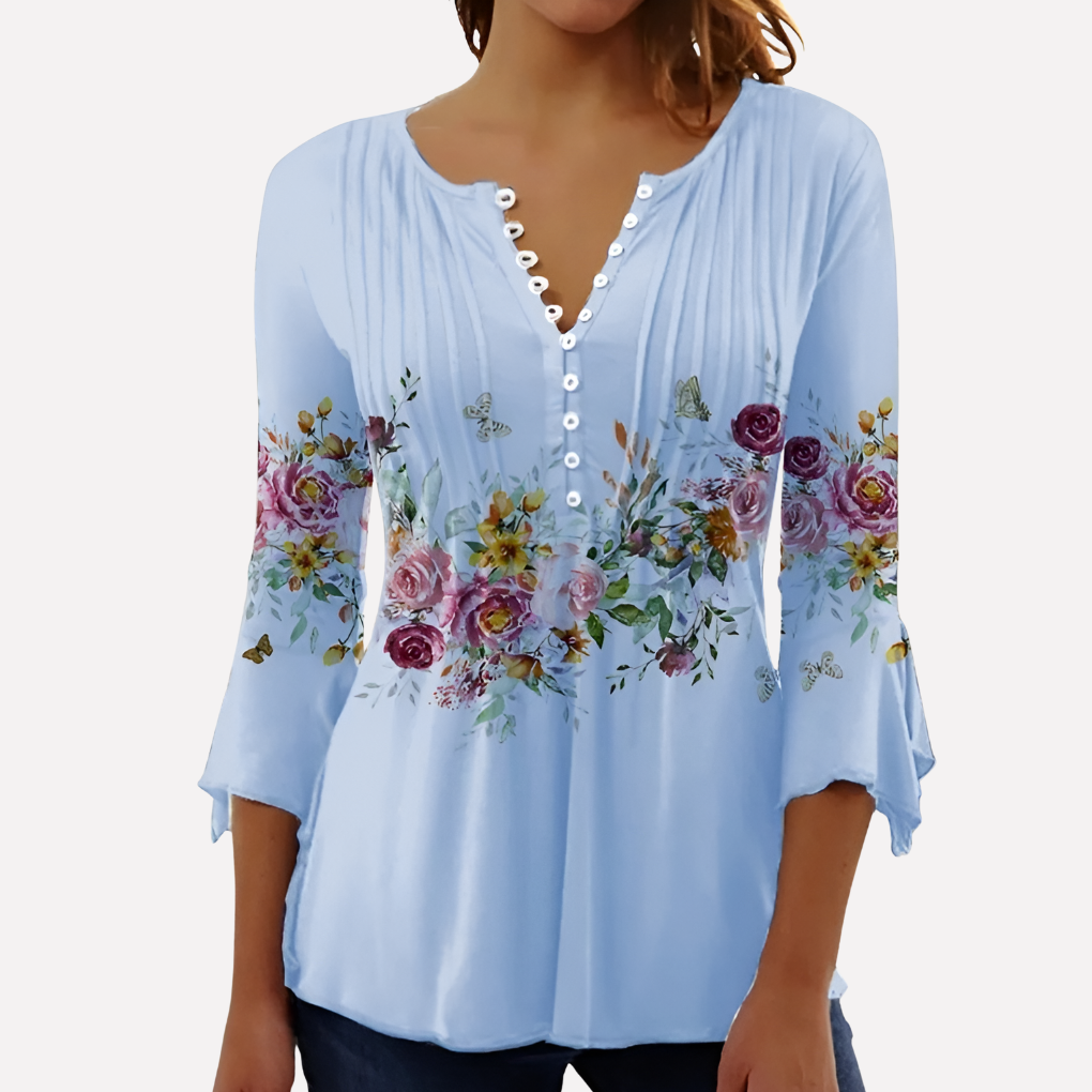 Allsidig topp for kvinner, kan brukes til kontor, fest og hverdagsmote. Elegant damebluse.