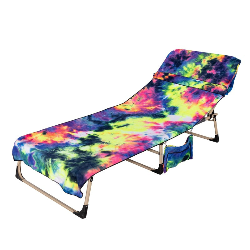 Ergonomisk sammenleggbar solseng, perfekt for soling og avslapning i hagen eller på stranden.