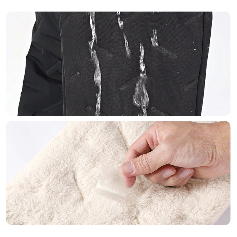 Ultimat varme med disse myke vinterfleece buksene for unisex bruk. Ideell for hjemme eller ute.
