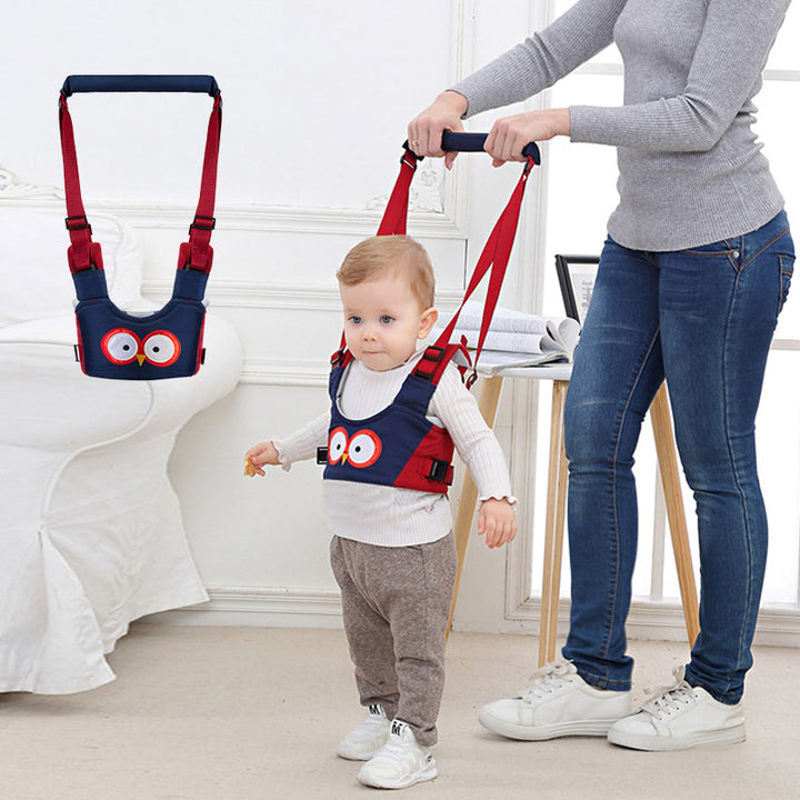 Baby gåhjelp sikkerhetsbelte for trygge, stabile første skritt; komfortabelt for småbarn.