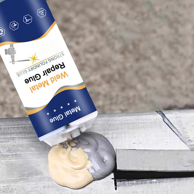 Profesjonelt metallim (epoxylim) for varige reparasjoner av metall. Sterk og vanntett binding.