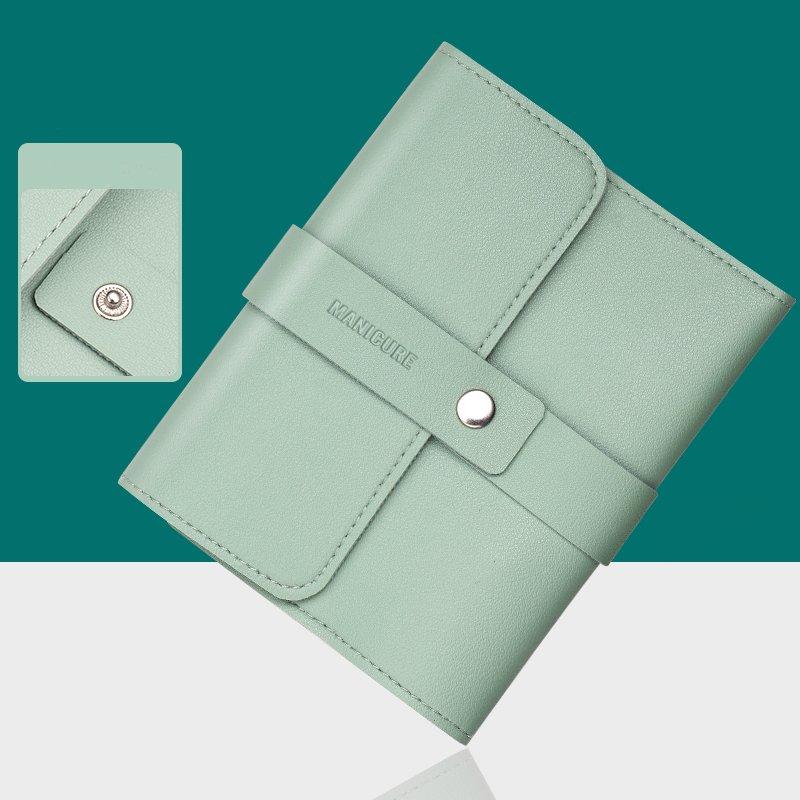 Moderne unisex pleiesett for negler i rustfritt stål, sikrer hygienisk manikyr og pedikyr på farten.
