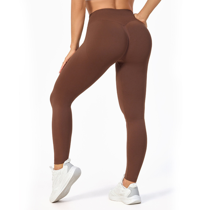 Dame yogabukser med høyt liv, myke og stretchy, ideelle for dyp strekking og avslapning.