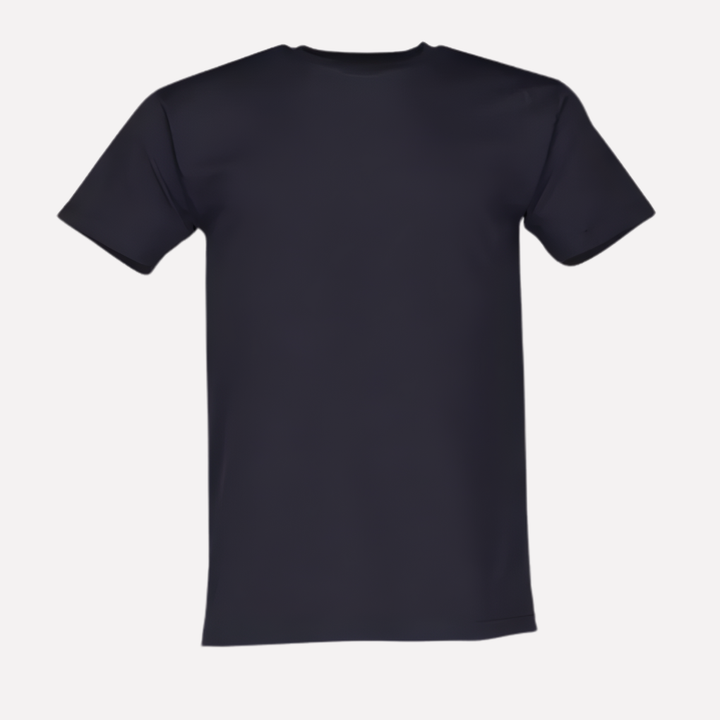 Lilla crew neck t-skjorte for menn. Trendy og behagelig basisplagg for herre.