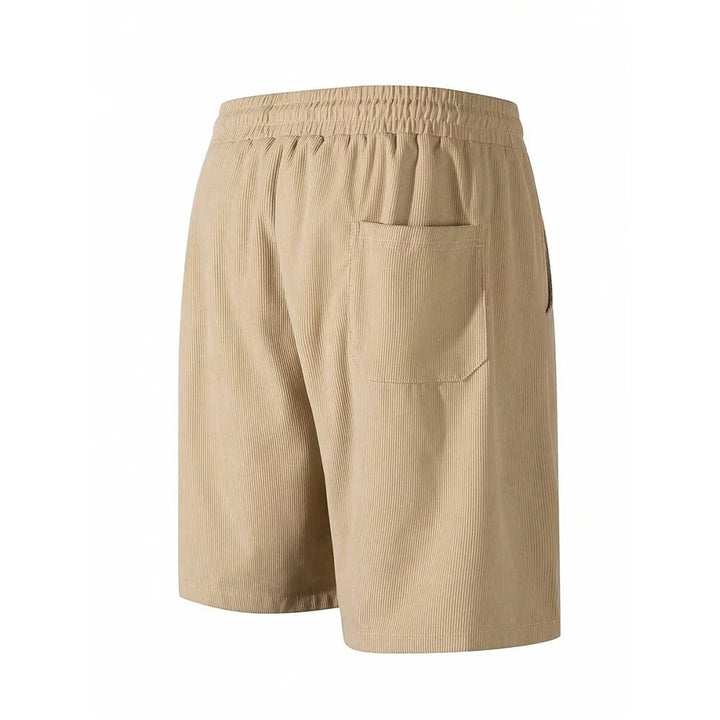 Blå herreshorts, stilrene sommershorts for menn. Ideelle strandshorts til fritidsbruk og sport.