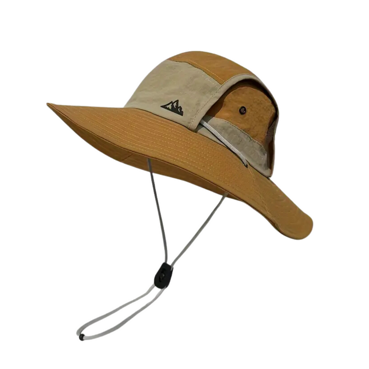 Unisex solhatt WC2026 med bred brem, UV-beskyttelse og pustende mesh. Ideell for utendørsaktiviteter.