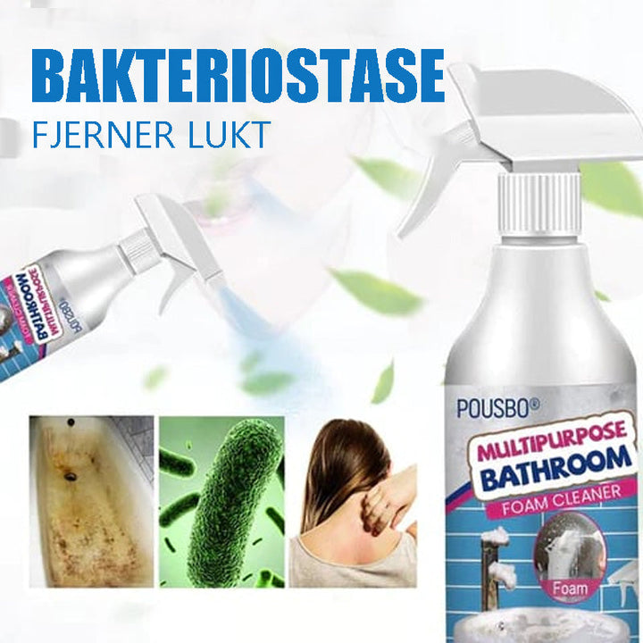 Rengjøringsmiddel som bekjemper gjenstridig smuss. Gjør husvask enklere og mer effektiv.