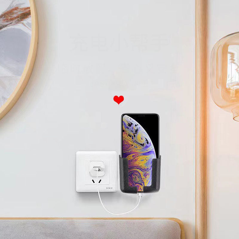 Sikker bilholder med sterk selvklebende base for mobiltelefon. Optimalt kjøreutstyr.