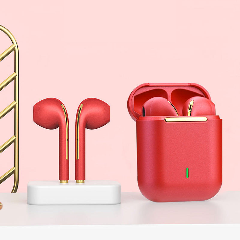 Trådløst headset for telefon, enkel Bluetooth-tilkobling. Gir klar lyd for musikk og samtaler.