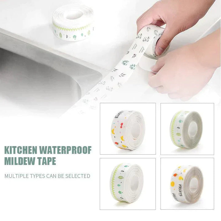 Muggtape til bad. Ideell for dusj, toalett og vask. Enkel DIY forsegling og renhold.